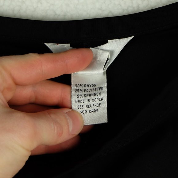 Talbots Black Straight Leg Classic Trousers - Picture 11 of 11